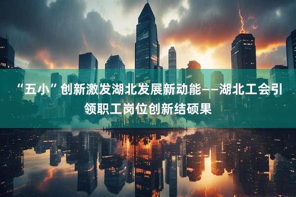 “五小”创新激发湖北发展新动能——湖北工会引领职工岗位创新结硕果