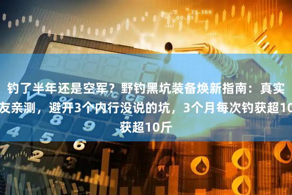钓了半年还是空军？野钓黑坑装备焕新指南：真实钓友亲测，避开3个内行没说的坑，3个月每次钓获超10斤